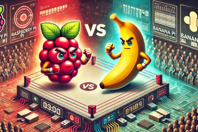 Raspberry vs Banana