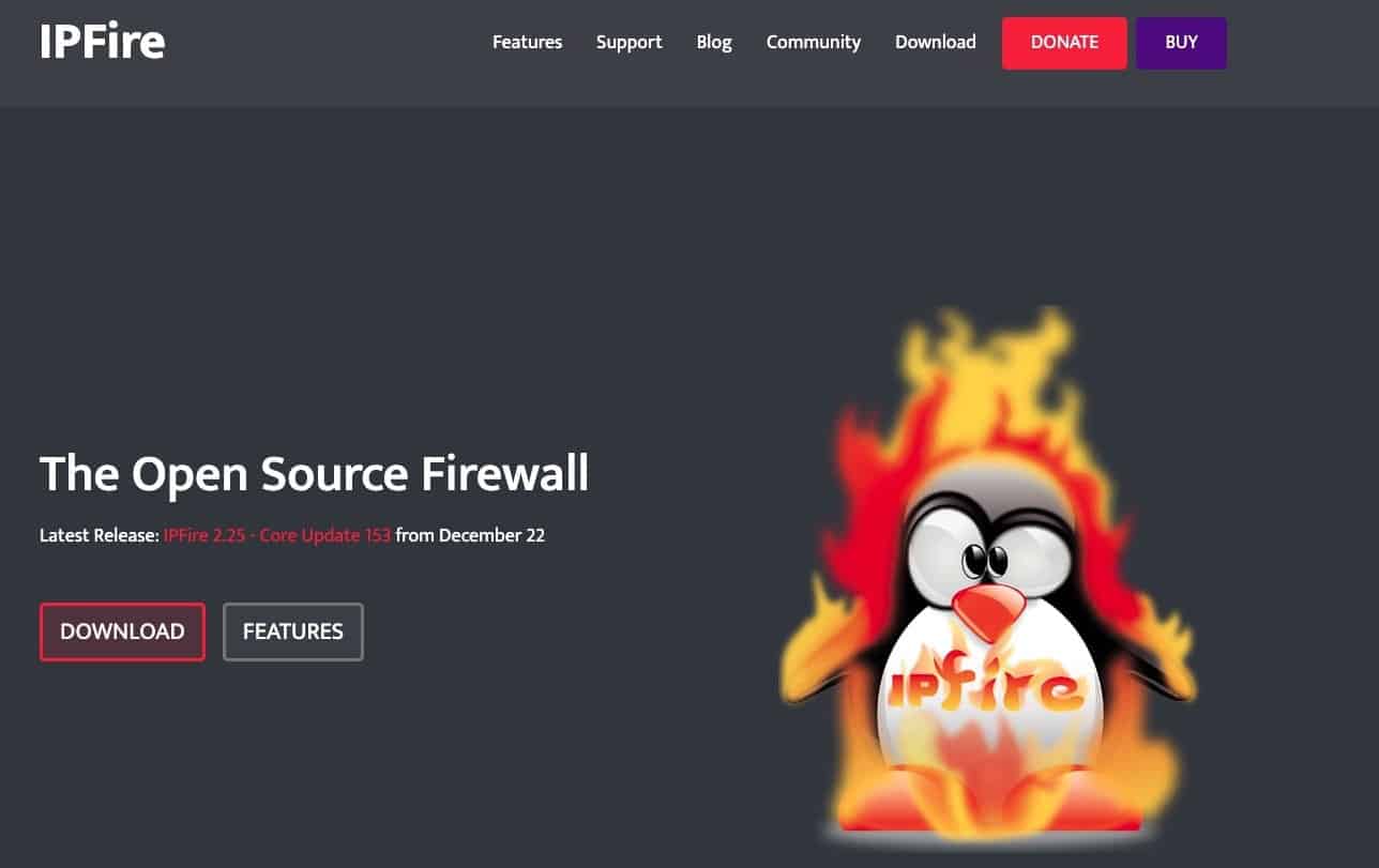 IPFire - Open-Source Firewalls in der Uebersicht